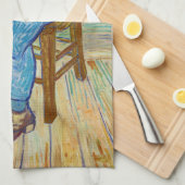 Vincent van Gogh - Am Tor der Ewigkeit Geschirrtuch (Viertel Falte)