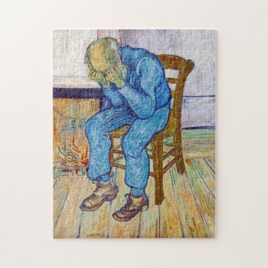 Vincent van Gogh - Am Tor der Ewigkeit Puzzle (Vertikal)