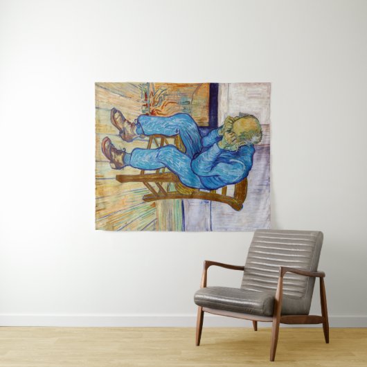 Vincent van Gogh - Am Tor der Ewigkeit Wandteppich (Beispiel (Horizontal))