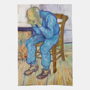 Vincent van Gogh - An der Pforte der Ewigkeit Geschirrtuch