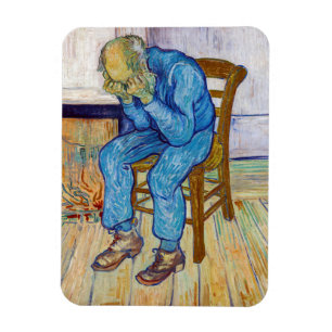 Vincent van Gogh - An der Pforte der Ewigkeit Magnet