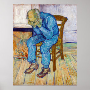 Vincent van Gogh - An der Pforte der Ewigkeit Poster