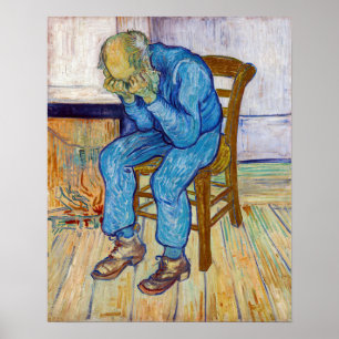 Vincent van Gogh - An der Pforte der Ewigkeit Poster
