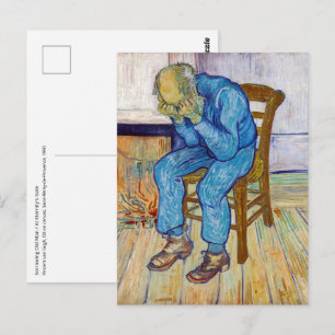 Vincent van Gogh - An der Pforte der Ewigkeit Postkarte