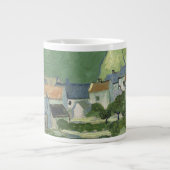 Vincent van Gogh - Ansicht von Auvers Jumbo-Tasse (Vorderseite)