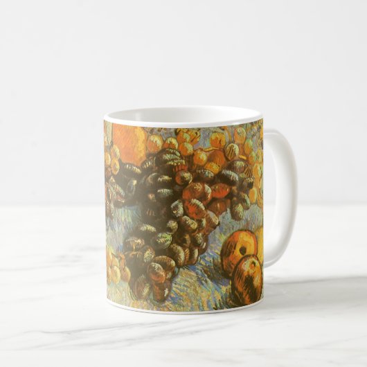 Vincent van Gogh - Äpfel, Birnen, Zitronen, Traube Kaffeetasse (VorderseiteRechts)