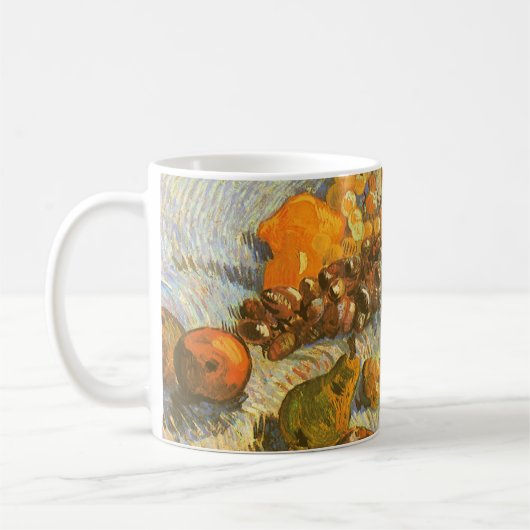 Vincent van Gogh - Äpfel, Birnen, Zitronen, Traube Kaffeetasse (Links)