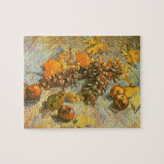 Vincent van Gogh - Äpfel, Birnen, Zitronen, Traube Puzzle (Horizontal)