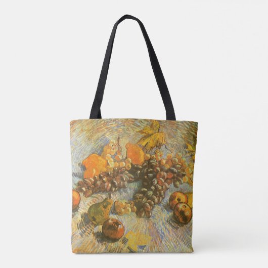 Vincent van Gogh - Äpfel, Birnen, Zitronen, Traube Tasche (Rückseite)