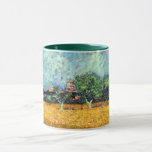 Vincent Van Gogh - Arles mit Irisch Tasse (Zentrum)