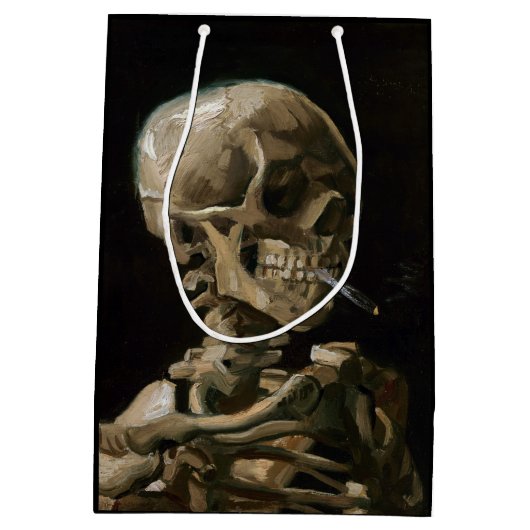 Vincent van Gogh Art Mittlere Geschenktüte (Rückseite)