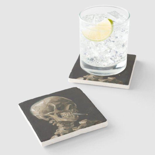 Vincent van Gogh Art Steinuntersetzer (Seitenansicht)