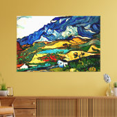 Vincent van Gogh artiwork, Les Alpilles Leinwanddruck (Insitu (Wohnzimmer))