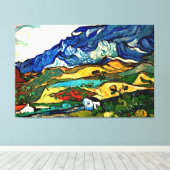 Vincent van Gogh artiwork, Les Alpilles Leinwanddruck (Insitu (Holzboden))