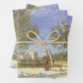 Vincent van Gogh - Auf den Ausläufern von Paris Geschenkpapier Set (Beispiel)