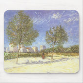 Vincent van Gogh - Auf den Ausläufern von Paris Mousepad (Vorne)
