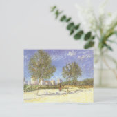 Vincent van Gogh - Auf den Ausläufern von Paris Postkarte (Stehend Vorderseite)
