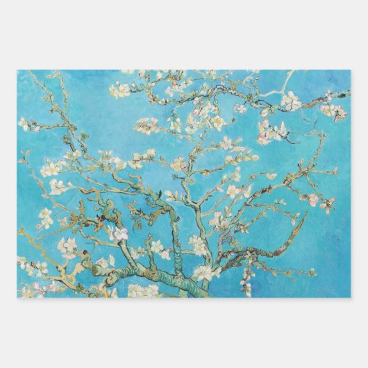 Vincent Van Gogh - Auswahl der Meisterwerke Geschenkpapier Set (Vorderseite)