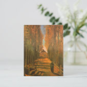 Vincent van Gogh - Avenue of Poplars im Herbst (Stehend Vorderseite)