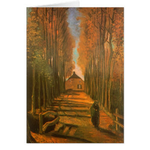 Vincent van Gogh - Avenue of Poplars im Herbst