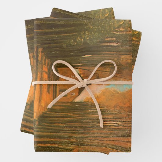 Vincent van Gogh - Avenue of Poplars im Herbst Geschenkpapier Set (Beispiel)