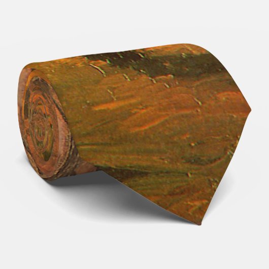 Vincent van Gogh - Avenue of Poplars im Herbst Krawatte (Gerollt)