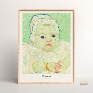 Vincent van Gogh Baby Marcelle Roulin Art Print Poster