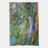 Vincent van Gogh - Bank of the Oise bei Auvers Geschirrtuch (Vertikal)