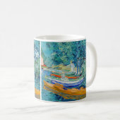 Vincent van Gogh - Bank of the Oise bei Auvers Kaffeetasse (VorderseiteRechts)