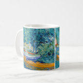 Vincent van Gogh - Bank of the Oise bei Auvers Kaffeetasse (Vorderseite Links)