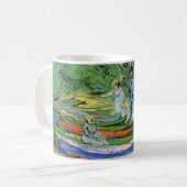 Vincent van Gogh - Bank of the Oise bei Auvers Kaffeetasse (Vorderseite Links)