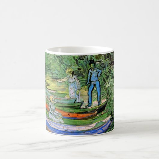 Vincent van Gogh - Bank of the Oise bei Auvers Kaffeetasse (Mittel)