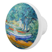 Vincent van Gogh - Bank of the Oise bei Auvers Keramikknauf (Rechts)