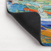 Vincent van Gogh - Bank of the Oise bei Auvers Mousepad (Ecke)