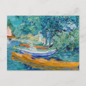 Vincent van Gogh - Bank of the Oise bei Auvers Postkarte (Vorderseite)