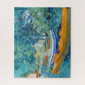 Vincent van Gogh - Bank of the Oise bei Auvers Puzzle (Vertikal)