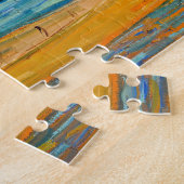 Vincent van Gogh - Bank of the Oise bei Auvers Puzzle (Seite)