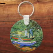 Vincent van Gogh - Bank of the Oise bei Auvers Schlüsselanhänger (Vorderseite)