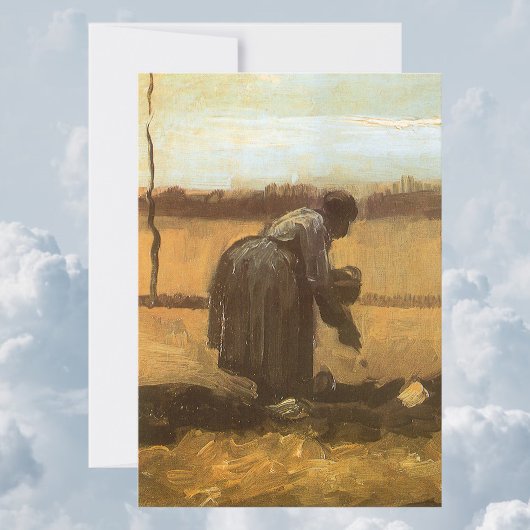 Vincent van Gogh - Bauern, die Kartoffeln anpflanz