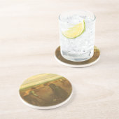 Vincent van Gogh - Bauern, die Kartoffeln anpflanz Getränkeuntersetzer (Seite)