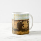 Vincent van Gogh - Bauern, die Kartoffeln anpflanz Kaffeetasse (VorderseiteRechts)
