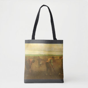 Vincent van Gogh - Bauern pflanzen Kartoffeln  Tasche
