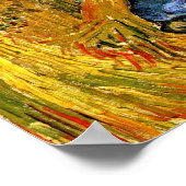 Vincent Van Gogh - Bauernfrauen Bindeblätter Poster (Ecke)