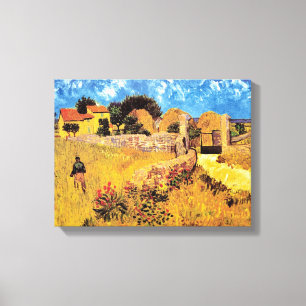 Vincent Van Gogh - Bauernhaus in der Provence Fine Leinwanddruck