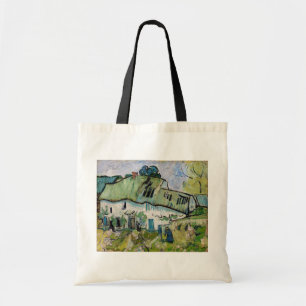 Vincent van Gogh - Bauernhaus mit zwei Figuren Tragetasche
