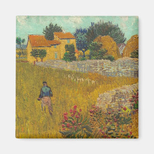 Vincent van Gogh Bauernhof in der Provence, 1888 Magnet
