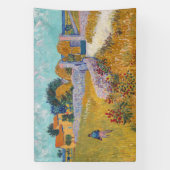Vincent van Gogh - Bauernhof in der Provence Banner (Vertikal)