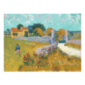 Vincent Van Gogh, Bauernhof in der Provence Fotodruck (Vorne)