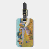 Vincent van Gogh - Bauernhof in der Provence Gepäckanhänger (Vorderseite vertikal)