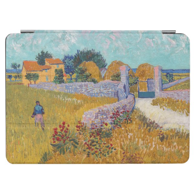 Vincent van Gogh - Bauernhof in der Provence iPad Air Hülle (Horizontal)